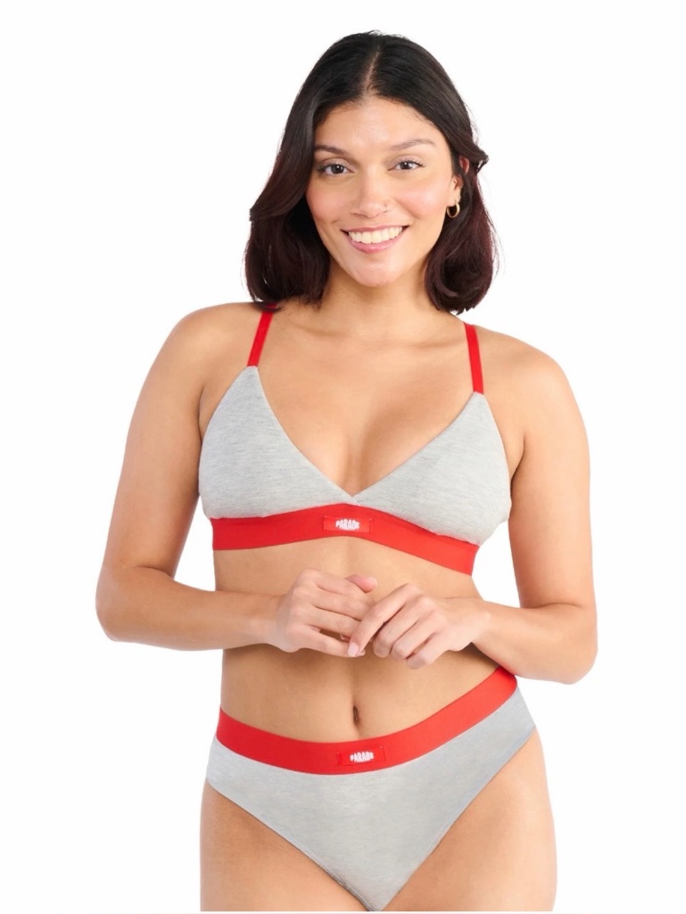 💜Parade Modal Bralette and Thong underwear 2 piece Set, Size:XS